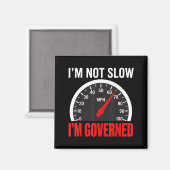 Aimant I'm Governed Speed Limiter Funny Trucker Truck Dri (Recto/Verso)