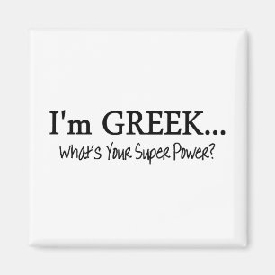Aimant Im Grec ce qui est votre super pouvoir