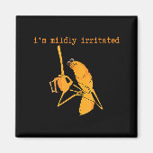 Aimant I'm Mildly Irritated Marcus The Worm Funny Marcus (Devant)