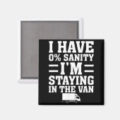 Aimant I'm Staying In Tha Van Phasmophobia Funny Gamer Me (Recto/Verso)