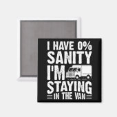 Aimant I'm Staying In Tha Van Phasmophobia Gamer Man Wome (Recto/Verso)