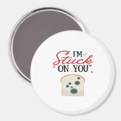 Aimant Im Stuck On You Clean Romantic Style  (Recto/Verso)