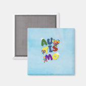 Aimant Imã Autismo (Recto/Verso)