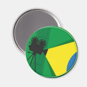 Aimant Imã Cinema Brasileiro 🇧🇷 (Recto/Verso)