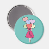 Aimant Imã fofo de Geladeira (Recto/Verso)