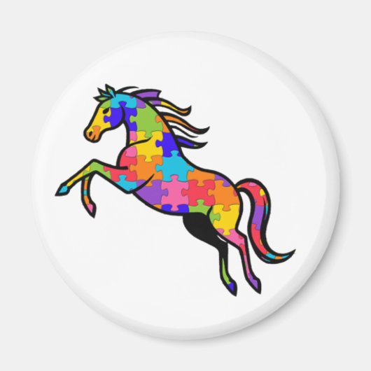 Aimant Ímã (Magnet) Quebra-Cabeça - Cavalo (Devant)