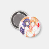 Aimant Ímã - Tomoyo e Sakura (Recto/Verso)