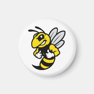 Aimant Imabée Abeille Drôle Inversée