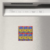 Aimant Image avec art moderne poisson (In Situ (Lave-vaisselle))