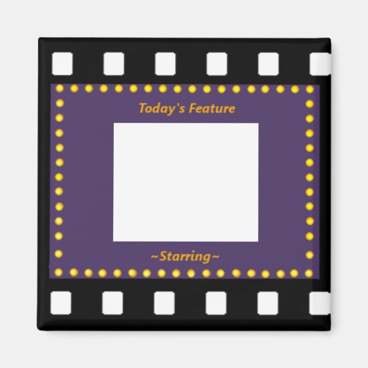 Aimant Image de bande de film (Devant)