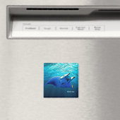 Aimant Image de poisson pour Carré-aimant (In Situ (Lave-vaisselle))