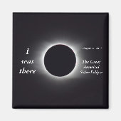 Aimant Image d'éclipse solaire 2017 (Devant)