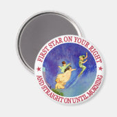 AIMANT IMAGE ICONIQUE DE PETER PAN (Recto/Verso)