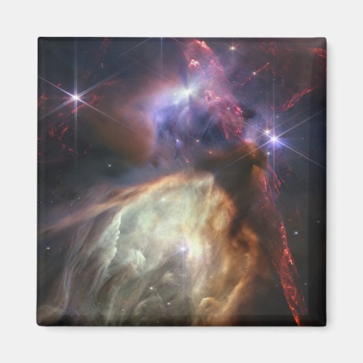 Aimant Image JWST des étoiles de Rho Ophiuchi (Devant)