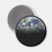 Aimant Image Mosaïque De La Planète Terre Avec 3 Ouragans (Recto/Verso)