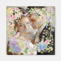 Image personnalisée de la bordure Mariage florale