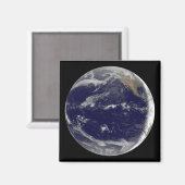 Aimant Image satellite de la Terre 2 (Recto/Verso)