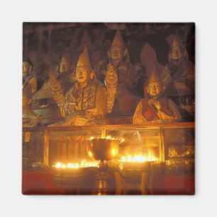 Aimant Images de lamas au monastère de Sara, Lhasa,