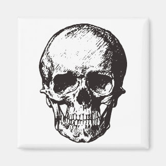 Aimant Imaginaire crâne Art Rock Punk Métal lourd