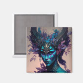 Aimant Imaginaire Elfe foncé (Recto/Verso)