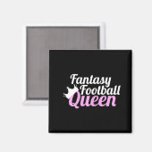 Aimant Imaginaire Football Queen Fun (Recto/Verso)