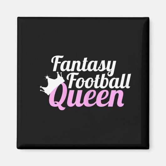 Aimant Imaginaire Football Queen Fun (Devant)