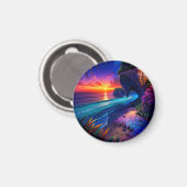 Aimant Imaginaire Tropical Beach Four (Recto/Verso)