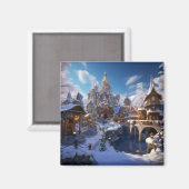 Aimant Imaginaire Winter City (Recto/Verso)