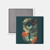 Aimant Imaginaires Abstraits Monde d'objets impossible (Recto/Verso)