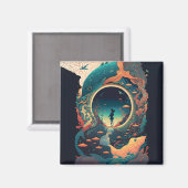 Aimant Imaginaires Abstraits Monde d'objets impossible (Recto/Verso)