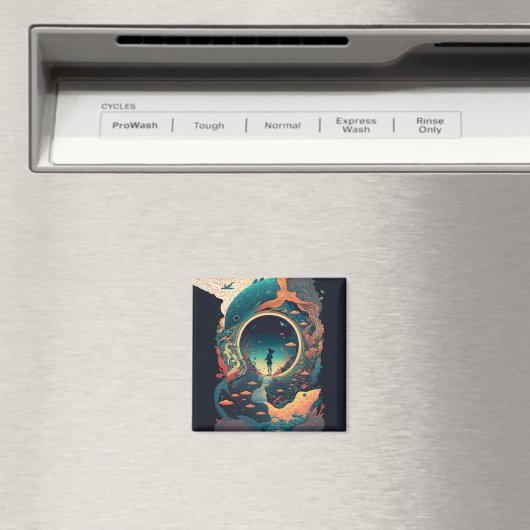 Aimant Imaginaires Abstraits Monde d'objets impossible (In Situ (Lave-vaisselle))