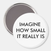 AIMANT IMAGINEZ À QUEL POINT IL EST VRAIMENT PETIT (Recto/Verso)
