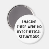 Aimant Imaginez Hypothétique (Recto/Verso)