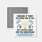 Aimant Imaginez Si Votre Téléphone Portable Était À 10% M (Recto/Verso)