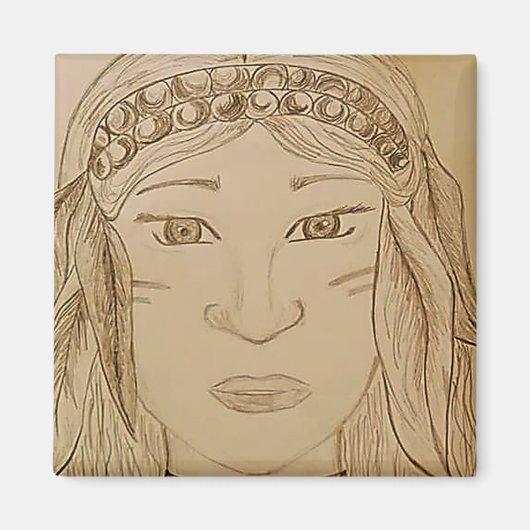 Aimant iman chamana (Devant)