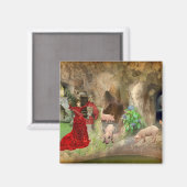 Aimant Imán Circe na Quinta da Regaleira (Recto/Verso)