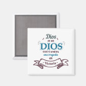 Aimant Imán Cuadrado Decorativo (Recto/Verso)