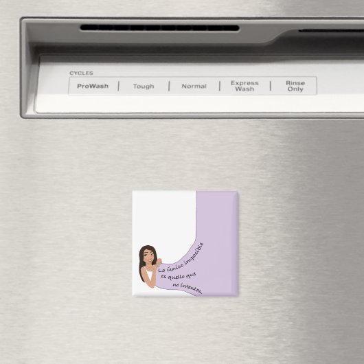 Aimant iman frases inspiradoras (In Situ (Lave-vaisselle))