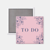 Aimant Imán Kanban colonne todo organisation flux de défi (Recto/Verso)