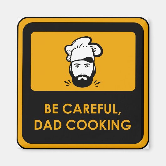 AIMANT IMAN PARA NEVERA PAPA COCINANDO (Devant)