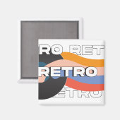 Aimant Imán Retro con Diseño Sofisticado (Recto/Verso)