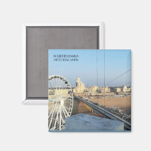 Aimant Íman SCHEVENINGEN PAYS-BAS (Recto/Verso)