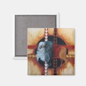 Aimant IMG_2593buffle blanc (Recto/Verso)