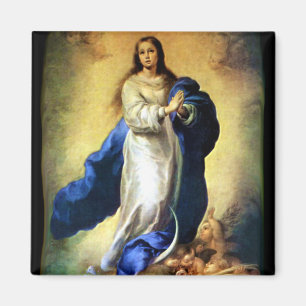 Aimant Immaculée Conception de la Vierge Marie - Murillo