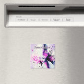 Aimant Immortalisé dans l'aimant d'encre (In Situ (Lave-vaisselle))