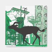 Aimant Impala Abstrait (Devant)