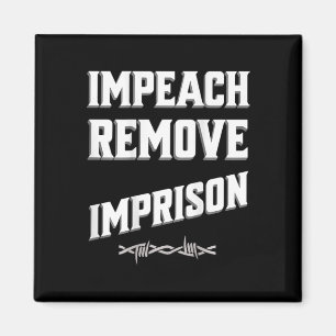 Aimant Impeach Supprimer Emprisonner Trump Cabinet Sauver