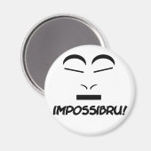 Aimant Impossibilité (Recto/Verso)