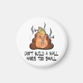 Aimant Impossible de construire un mur mains trop petites (Devant)