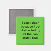 Aimant Impossible de nettoyer l'aimant (Recto/Verso)